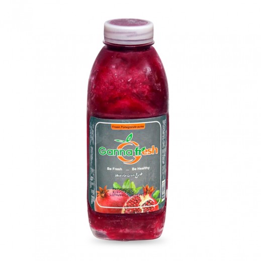 Pomegranate Ganna Fresh Frozen Puree Juice 1 L - delivered by Taw9eel Fast