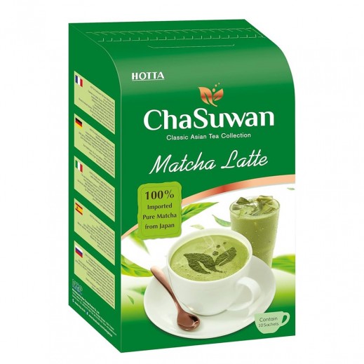 Hotta Chasuwan Matcha Latte Drink 12 Sachets 180g