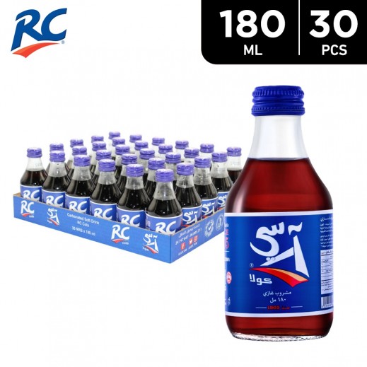 RC Cola Bottle 30 × 180 ml - delivered by Taw9eel Fast