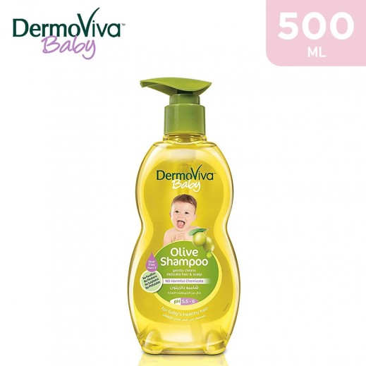 Dabur DermoViva Olive Baby Shampoo 500 ml - delivered by Taw9eel Fast
