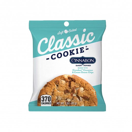 Buy Classic Cinnabon Cinnamon & Cream Cheese Chips Cookie 85 g توصيل