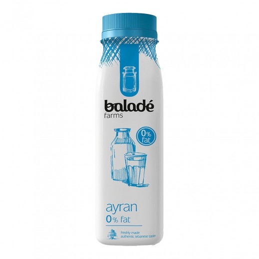 Balade Farms 0% Fat Lebanese Ayran 225 ml - delivered by Taw9eel Fast