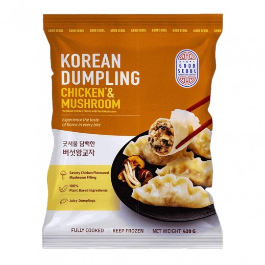 Good Seoul Korean Dumpling Artificial Chicken & Mushroom 420 g