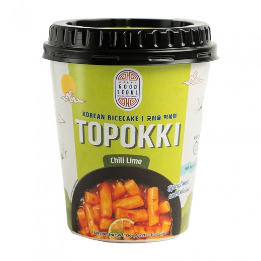 Good Seoul Korean Rice Cake Topokki Chili Lime 113g