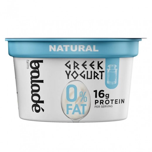 Balade Farms Zero Fat High Protein Greek Yogurt 180g