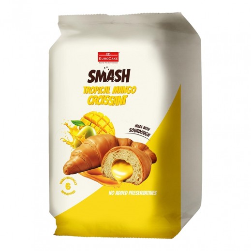 Eurocake Smash Tropical Mango Croissant 6 x 50g