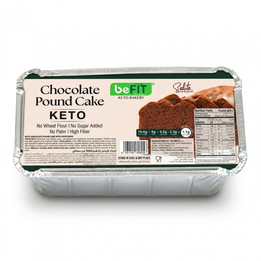 Befit Keto Chocolate Pound Cake 350 g