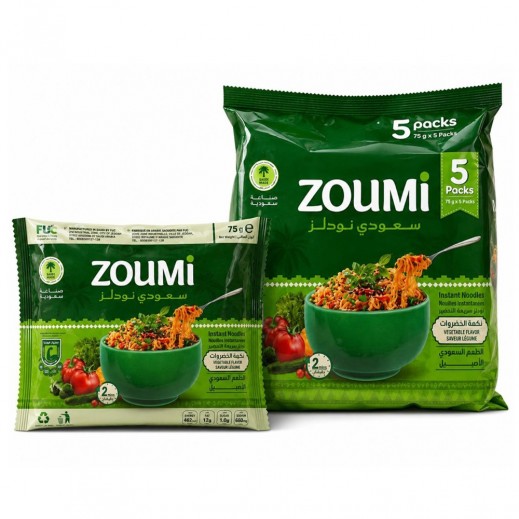 Zoumi Vegetables Instant Noodles 5 × 75g