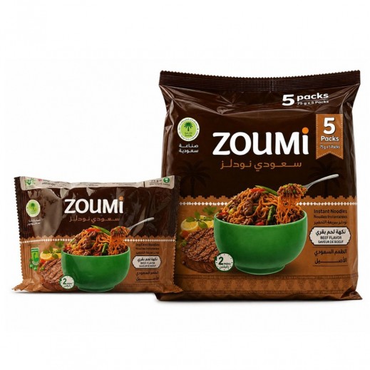Zoumi Beef Instant Noodles 5 x 75g
