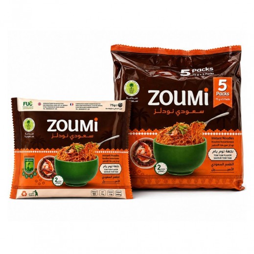 Zoumi Tom Yom Instant Noodles 5 x 75g