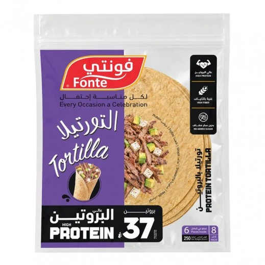 Fonte High Protein Tortilla Bread 250g