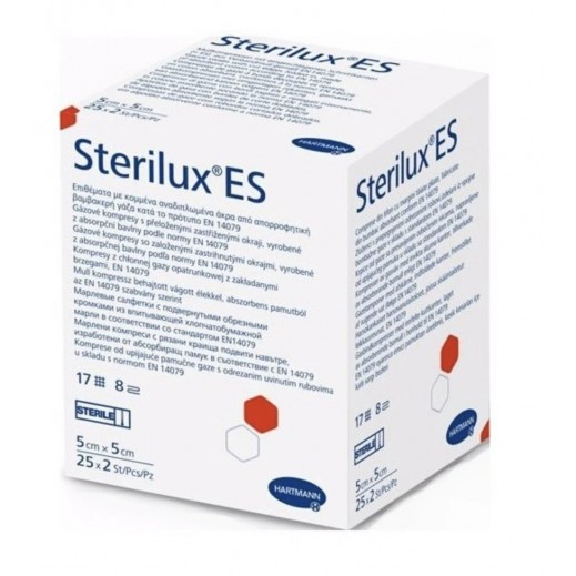 Hartmann Sterilux Es 5 X 5Cm 2 × 25Pcs