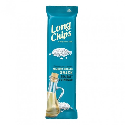 Long Chips Vinegar & Sea Salt Flavor Potato Chips 75g