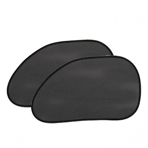 Set of 2 PCS Cone Car Window Sun Shades - delivered by Taw9eel Fast