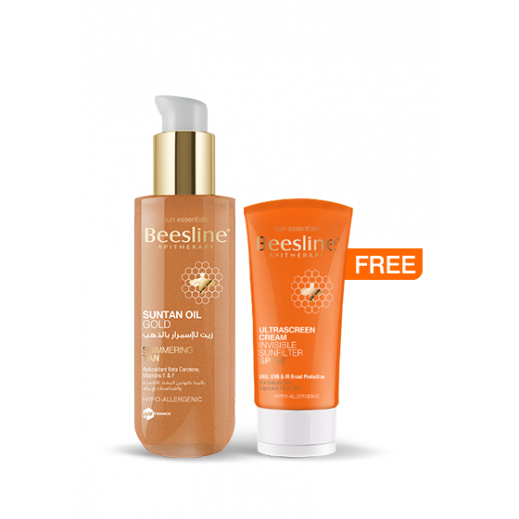 beesline tanning oil gold