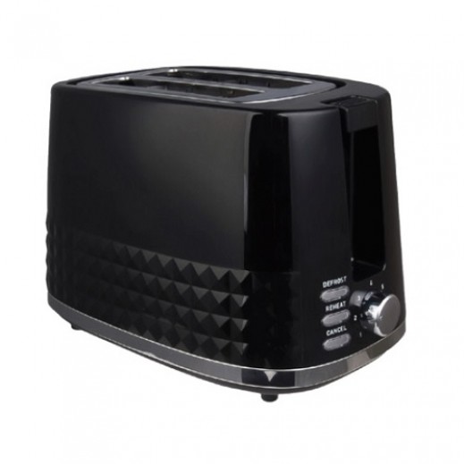 Buy Orca Plastic Toaster 2 Slice 850W Black توصيل