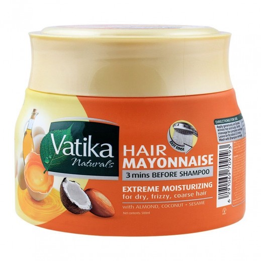 Dabur Vatika Naturals Extreme Moisturizing Hair Mayonnaise 500 ml