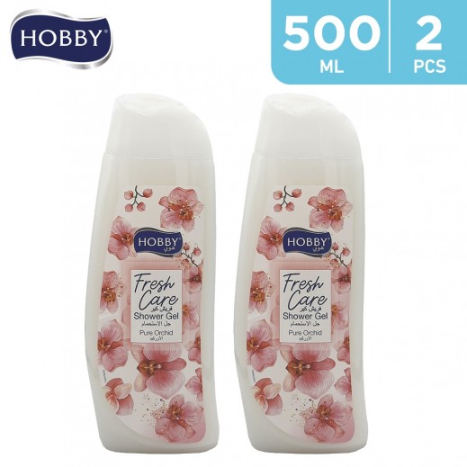 Hobby Pure Orchid Shower Gel 2 x 500 ml