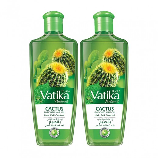 Dabur Vatika Cactus Hair Oil 2 x 200 ml