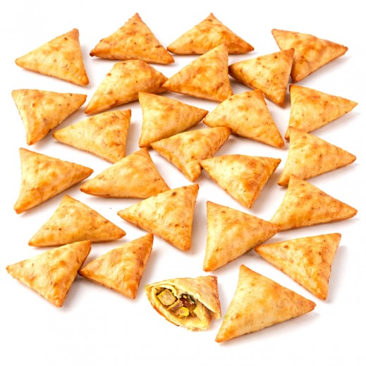 Al-Halabi Extra Vegetables Sambosa 25 Pieces