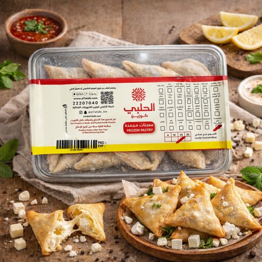 Al-Halabi Extra Feta Cheese Sambosa 25 Pieces