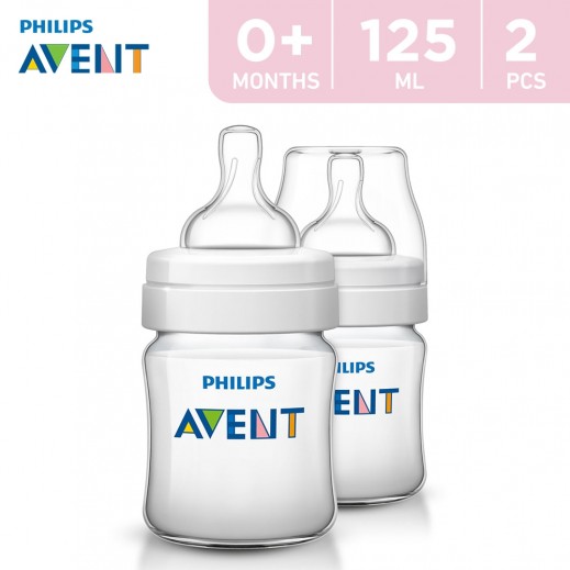 Philips Avent Anti Colic Baby Bottle 2 x 125 ml (0+ Months) - delivered by Taw9eel Fast
