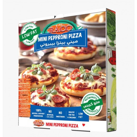 Raco Low Fat Mini Pepperoni Pizza 300 g - delivered by Taw9eel Fast