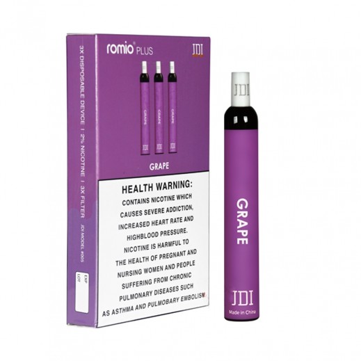 Romio Pro Plus Disposable Pod 3 Pieces - Grape - delivered by Taw9eel Fast