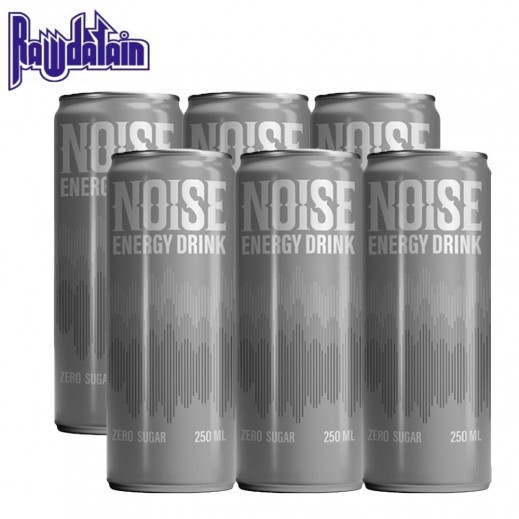 Rawdatain Sugar Free Energy Drink Noise 6×250 ml 