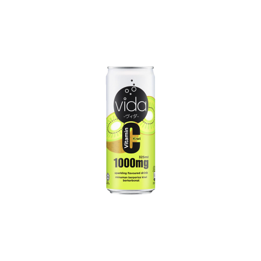 Vida Vitamin C Kiwi Sparkling Flavoured Drink 325 ml