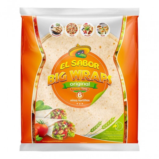 El Sabor Tortilla Wrap 370g