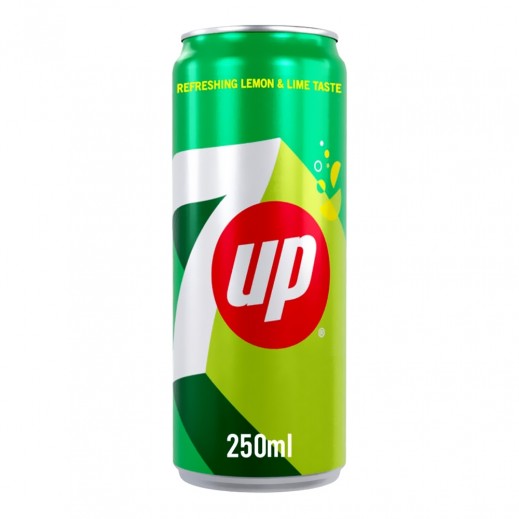 7up Can 250 ml - delivered by Taw9eel Fast