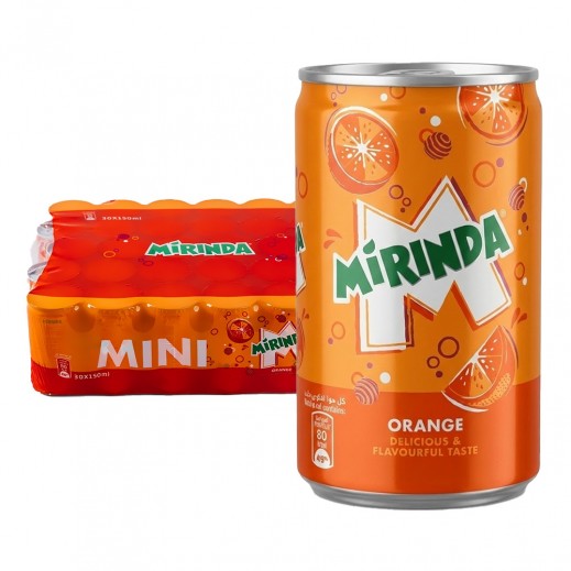 Mirinda Orange Can Carton 30x150 ml
