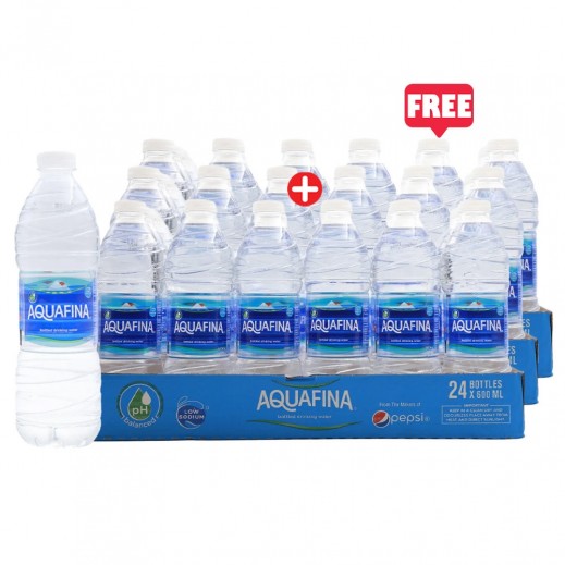 Aquafina Drinking Water 24 x  600 ml (2 + 1 Free)