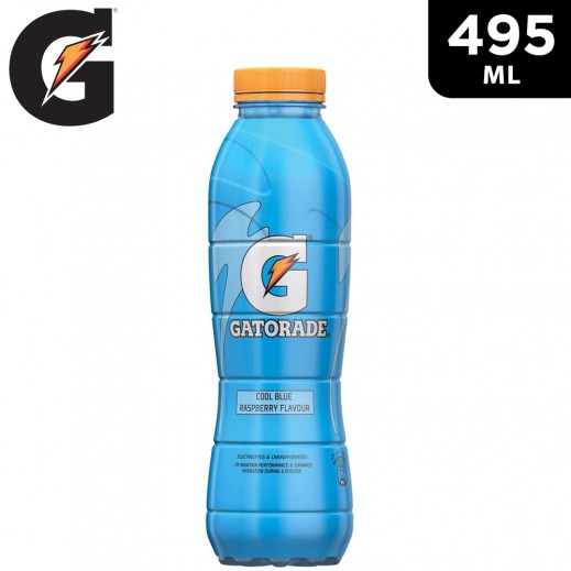 Gatorade Cool Blue Raspberry Flavored Drink 495 ml - delivered by Taw9eel Fast