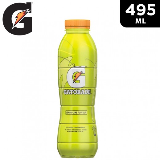Gatorade Lemon Lime Flavored Drink 495 ml - delivered by Taw9eel Fast