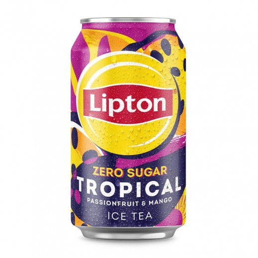 Lipton Zero Sugar Tropical Ice Tea 320 ml - delivered by Taw9eel Fast