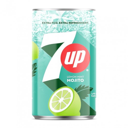 7 Up Lemon Mint Mojito Can 150ml - delivered by Taw9eel Fast