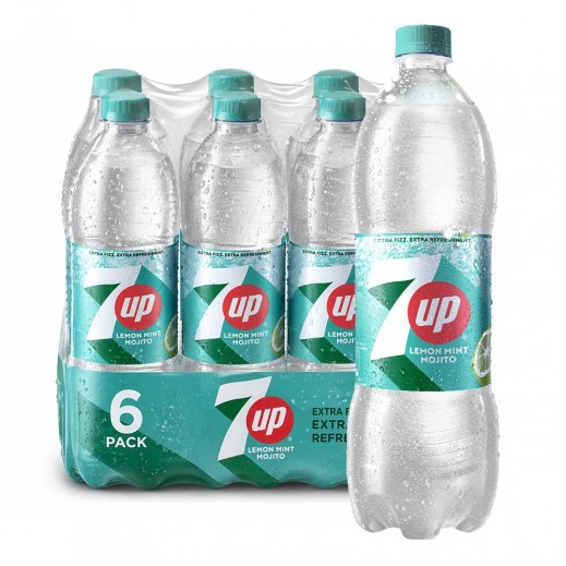 7Up Lemon Mint Mojito Bottle 6×1.25L