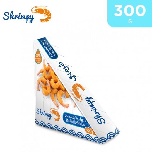 Shrimpy Frozen Breaded Small Shrimp 300 g - delivered by Taw9eel Fast