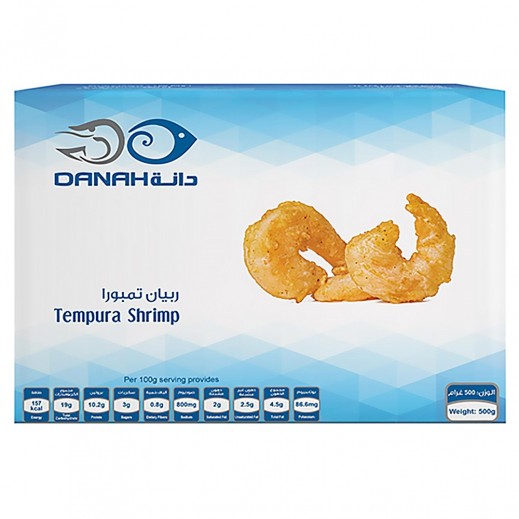 Danah Frozen Tempura Shrimp 500 g