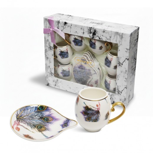 Set of 12 Coffee Cups 90ml