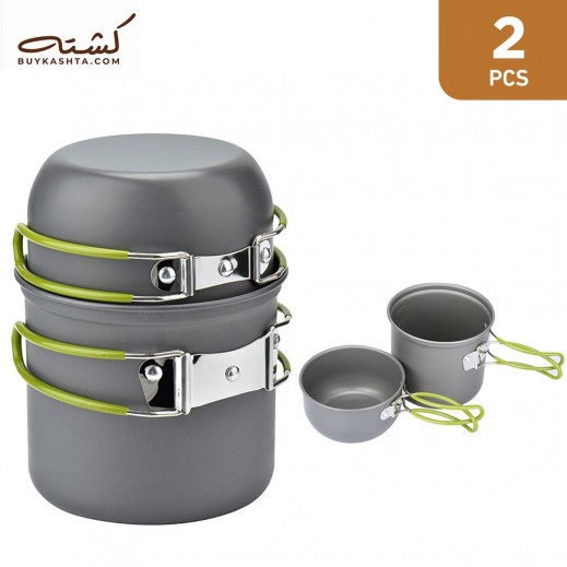Kashta Non-Stick Pot & Pan 2 Pieces Set - delivered by Taw9eel Fast