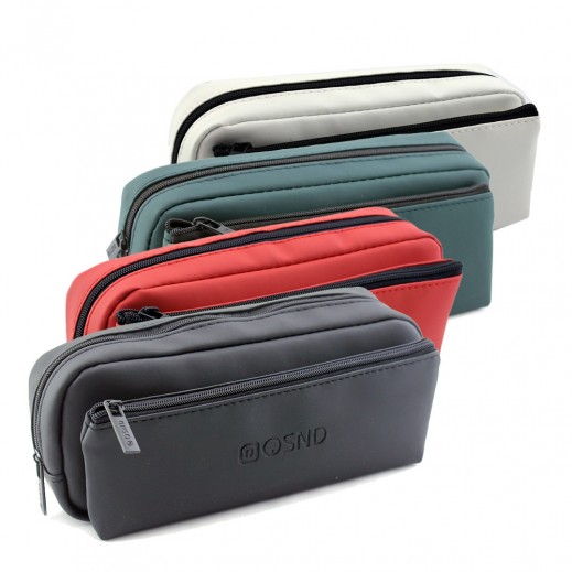 Rectangular Toiletry Bag with Extra Side Compartment By Taw9eel
