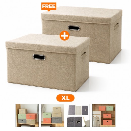 Foldable Storage Box XL 1 + 1 Free By Tawfeer