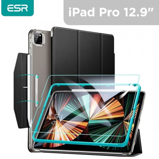 ESR ASCEND Trifold Case + Tempered-Glass Screen Protector for iPad Pro 12.9"