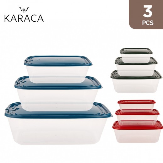 Karaca Reyna Storage Container 3 Pieces 