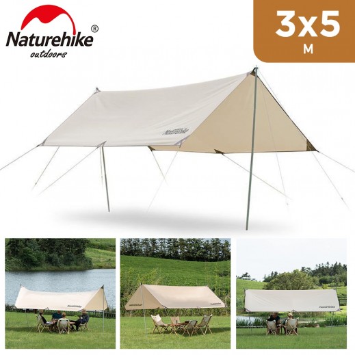 Naturehike Waterproof Sun Shelter 500 x 292 cm - delivered by Taw9eel Fast