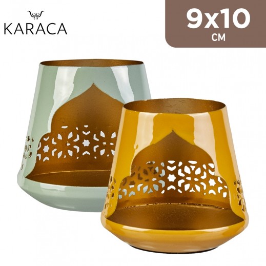 Karaca Glore Candle Holder - 9 x 10 cm