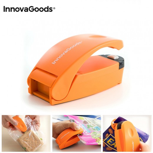 InnovaGoods Bag Sealer with Cutter & Magnet
